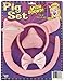 Forum Novelties Animal Costume Set Pink Pig Ears Nose Tail with Sound Effects