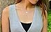 EFYTAL Gift for Girlfriend/Wife, Sterling Silver Interlocking Circles Necklace Valentine's Day, Romantic Birthday Gift Ideas
