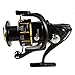 XIYUE Aluminum Fishing Reel Line 0.20 / 220 0.30 / 140 (mm / m) Component Stainless Steel Left and Right Alloy Body Interchangeable Ball Bearing 10/1 Brake Force 15 killogram Black XB3000