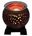 Coo Candles Electric Candle Wax Melt Warmer or Oil Burner Lamp Combo - Jasmine (Brown)