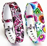 Wristbands Replacement Flex Bands With Clasps for Fitbit FLEX ONLY for Fitbit Band /Fitbit Flex Band /Fitbit Wristband /Fitbit Flex Wristband (2PCS-05)
