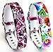 Wristbands Replacement Flex Bands With Clasps for Fitbit FLEX ONLY for Fitbit Band /Fitbit Flex Band /Fitbit Wristband /Fitbit Flex Wristband (2PCS-05)