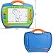 Freebex Kids Magnetic Drawing Board Colorful Screen Erasable Writing Sketch Board Pad Magna Doodle for Kids Toddlers Babies with 4 Stamps and 1 Pen,Write and Learn Creative Center