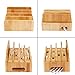 Bamboo Wooden Charging Station for Multiple Device Holder, Desktop Docking Stations Organizer Stand Compatible with Phone, Tablet, Smart Watch and Other Smart Devices (NO Include USB Charger)