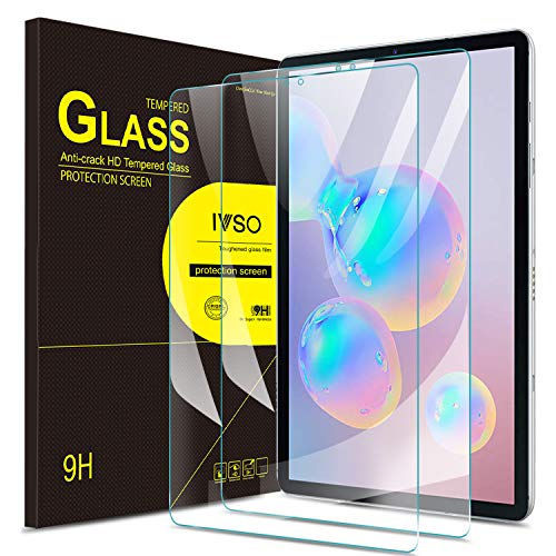 IVSO Screen Protector for Samsung Galaxy TAB S6/S5e,No-Bubble HD Clear Tempered Glass Screen Protector for Samsung Galaxy Tab S5e SM-T720 (Wi-Fi) SM-T725 (LTE) SM-T860 10.5 inches 2019 Release Tablet - Thumbnail 7