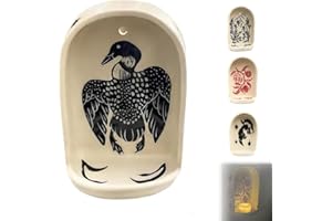 Sacred Wall Niche Collection, Handmade Ceramic Decorative Altars Candle Holder & Jewelry Tray for Meditation, Unique for Fami