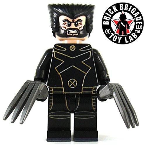 Buy Brick Brigade Custom LEGO Minifig Superhero Inspired by Black Suit