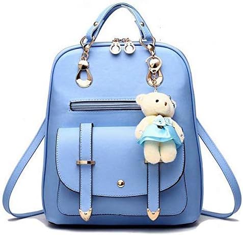 Topdo 1Pcs Korean Style Rucksack School Bag Fashion Book Bag Travel Hiking Camping Backpack Shoulder Bagfor Women Ladies Girls,30 * 27 * 12cm