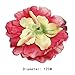 ShareProfit Simulation Silk Flower Peony Flower Head Hat Clothing Accessories Random Color