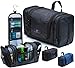 Ramaka Solutions Hanging Toiletry Bag | Large Men’s Toiletry Bag | Travel Toiletry Bag | Toiletry Kit | Travel Bags for Toiletries Stain and Water Resistant Nylon (10.5” x 5” x 5.5”) (Black)