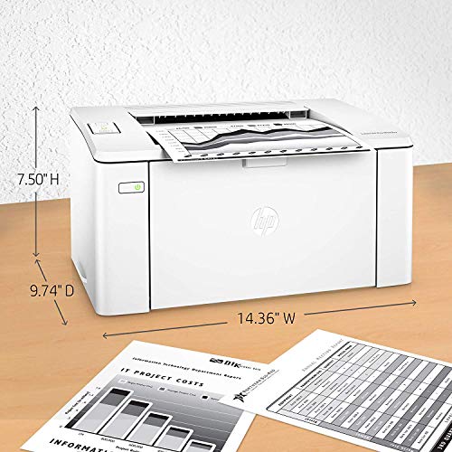 HP LaserJet Pro M102w Wireless Laser Printer, Works With Alexa (G3Q35A
