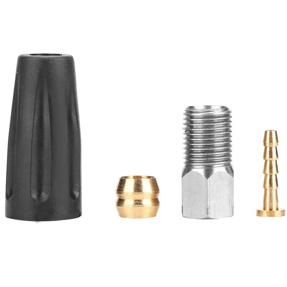 Stainless Steel Bike Hydraulic Disc Brake Hose for BH59 Bike Cable Hose,Bicycle Brake Olive and Brass Connecting Insert Kit, Brake Hose Kit, bike cable hose bicycle cable hose bicycle olive conn
