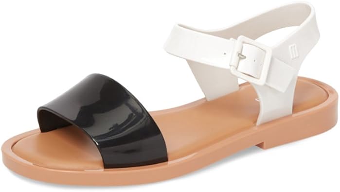 Amazon Com Melissa Women S Mar Vegan Flat Sandal Sandals