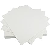 New brothread Cut Away Machine Embroidery Stabilizer Backing 8"x8" - 100 Precut Sheets - Medium Weight 2.5 Ounce - Fits 4x4 a