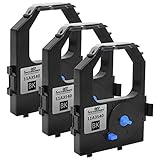 Speedy Inks - 3 Pack Compatible Lexmark 11A3540 Re-Inking Printer Ribbon Cartridge for use in Lexmark Forms 2380, 2381, 2390, 2391, 2481, 2490, 2491, 2580, 2580N, 2581, 2581N, 2590, 2590N