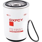 FS19551 Fuel Water Separator Filter Replace for 33231 R90P P551066 P551855 | BF9871-O LFF5766 BF1360 H7090WK10 2914-8071-00 Compatible with Class Combine LEXION 410 420 430 440 450 510 520 530 540 550