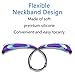 Bluetooth Earphone Neckband Headphones,V4.2 Stereo Noise Cancelling Wireless Headset, Sport Neckband Style Magnetic Earbuds with Mic for iPhone Series and Android Phones (Purple)