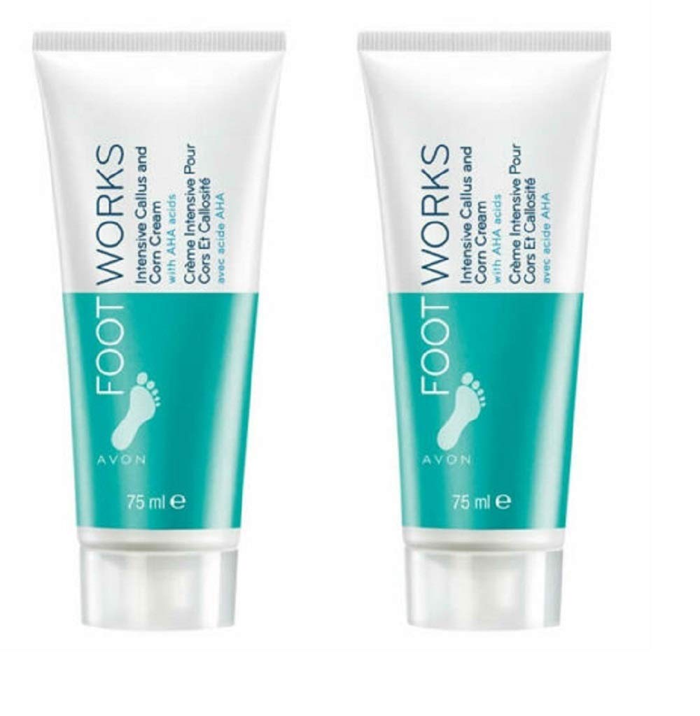2 x Footworks Intensive Callus and Corn Cream with AHA acids - 2 x 75ml