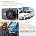 Dual Dash Cam Front and Rear, 1080P Full HD Car DVR Dashboard Camera Recorder with Night Vision, 3 inch IPS Screen, 170 Super Wide Angle, G Sensor, Parking Monitor, Motion Detection, WDR