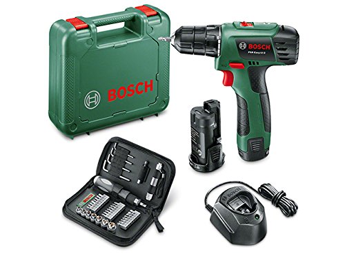 Bosch 2 10,8 V Bohrer Batterien PSR Li-2 + Kit, Grün
