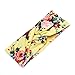 Ever Fairy 4 Pack Women Elastic Flower Printed Turban Head Wrap Headband Twisted Hair Band