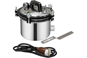 CARESHINE 8.5 Quater/8L Portable Steam Autoclave Sterilizer Stainless Steel Shell US Shipping 2-5 Days