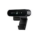 Logitech Brio Gaming Webcam 4K Streaming Edition HD Webcam 1080p (12 Months Premium XSplit License Included)