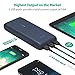 Power Banks RAVPower 22000mAh Portable Charger, High Capacity Portable Battery Pack 22000 with 3 USB Ports, High Speed Charging Battery Bank 5.8A Max Output for Smartphone Tablet and More