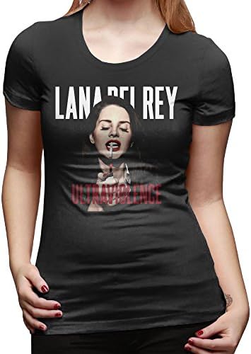 Lana Del Rey Ultraviolence Women's Round Collar Short T-Shirt
