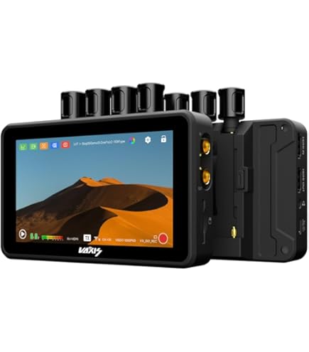 その他 Vaxis ATOM A5 SDI Wireless Monitor x 2 Vaxis Atom A5 SDI Transmitter and Receiver Wireless Video