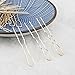 YUNAI 6cm Blonde Waved Hair Pins with Box, 100Pcs Bobby Pins, U Shape Hair Clips, Hair Crips for Women and Girls and Hairdressing