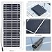 XINPUGUANG 10W 12V Solar Panel Solar Trickle Charger Portable Battery Maintainer with Cigarette Lighter DC Alligator Clip Cable for RV Boat Cabin Tent Car Trucks Trailers