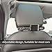 Car Headrest Mount Holder, Yica 360 Degree Adjustable Rotating Headrest Car Seat Mount Holder for iPad, iPad Air, iPad Mini, iPad Pro 9.7, Samsung Tab, Asus Transformer, all 6