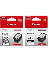 2 cartuchos de tinta negra Canon PG-245XL