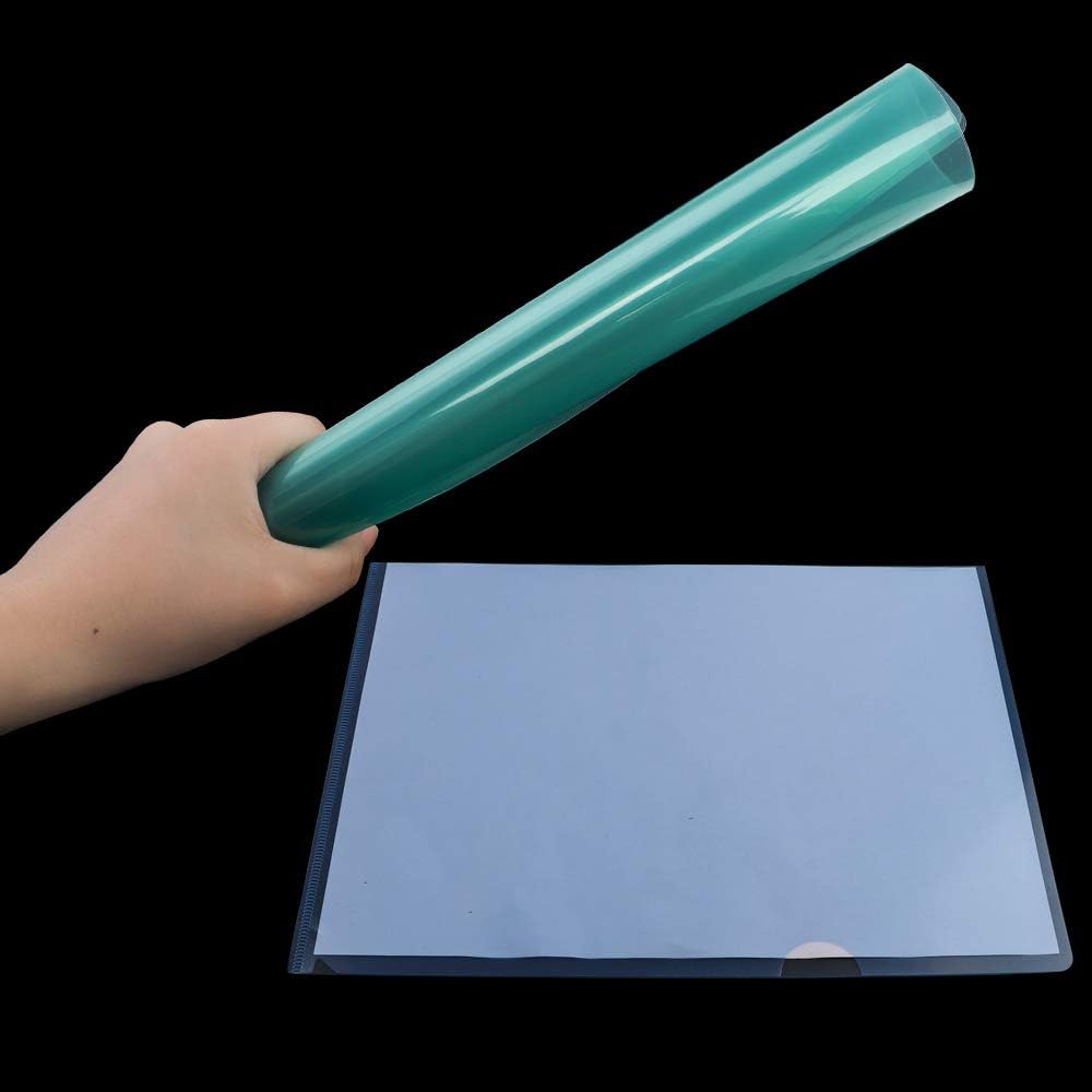 EOOUT 35pcs Plastic Clear Document Folders Project Pockets, Letter Size and A4 Size, 7 Assorted Colors … : Office Products