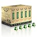 Café AllOro Medium Roast Ultra Premium Italian Espresso & Lungo Coffee/Nespresso Compatible Capsules, Organic Guatemalan, 50 Count