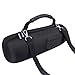 Xberstar Portable Travel Carry Storage hard Case Bag Holder Zipper Pouch for JBL Charge 3 Wireless Bluetooth Speaker and Charger (Black inner)