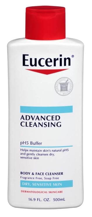 eucerin advanced cleansing body and face cleanser ingredients