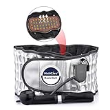 HailiCare Heat Therapy, Physio Decompression 2 in 1 Back Brace - Lower Back Pain Relief Lumbar Support at Home Back Belt - One Size for 29-49 inch Waists