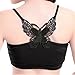 Zacoo Women's Modal Butterfly Short Tops One Size Black