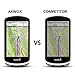AKWOX (Pack of 4) Tempered Glass Screen Protector for Garmin Edge 1030, 0.3mm 9H Hard Scratch-resistant Protector for Garmin Edge 1030