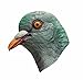 Adult Latex Pigeon Bird Mask Costume Accessory