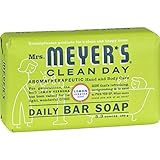 Mrs. Meyer's Clean Day Bar Soap 5.3 Oz. Lemon Verbena Scent, 12-Pack