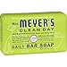 Mrs. Meyer's Clean Day Bar Soap 5.3 Oz. Lemon Verbena Scent, 12-Pack