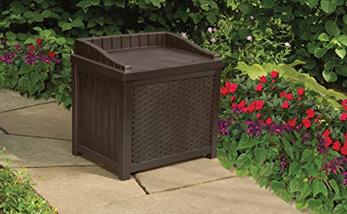 5 Suncast+SSW1200+Wicker+Gallon+Storage