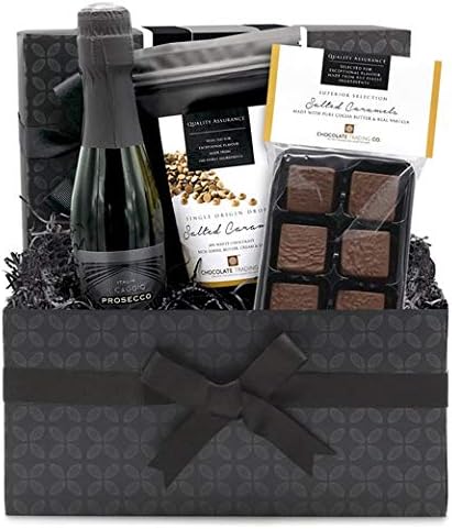 Salted Caramels and Prosecco Mini Gift Chocolate Hamper from Chocolate Trading Co