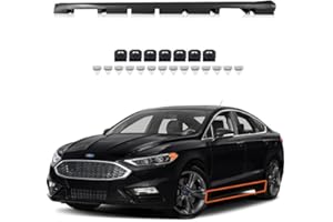 AUTOJOY CLUB Matt Black Rocker Panel Molding Compatible with 2013-2018 Fo.rd Fusion SE S Platinum Right Exterior-Rocker Panel Molding Trim DS7Z5410176A DS7Z5410176BA Right(Passenger)