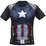Captain America Civil War Sublimated Costume T-Shirt