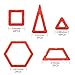 Quadpro Magnetic Building-Blocks 48 Pieces+2 Pieces car wheels, A total of 50 PCS,DIY magnets Tiles building blocks Educational toys Kit for Kids