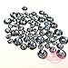 800 pc 2mm - 6mm Resin Black Diamond round Rhinestones Flatback Mix SIZE *ship with FREE GIFT from GreatDeal68*